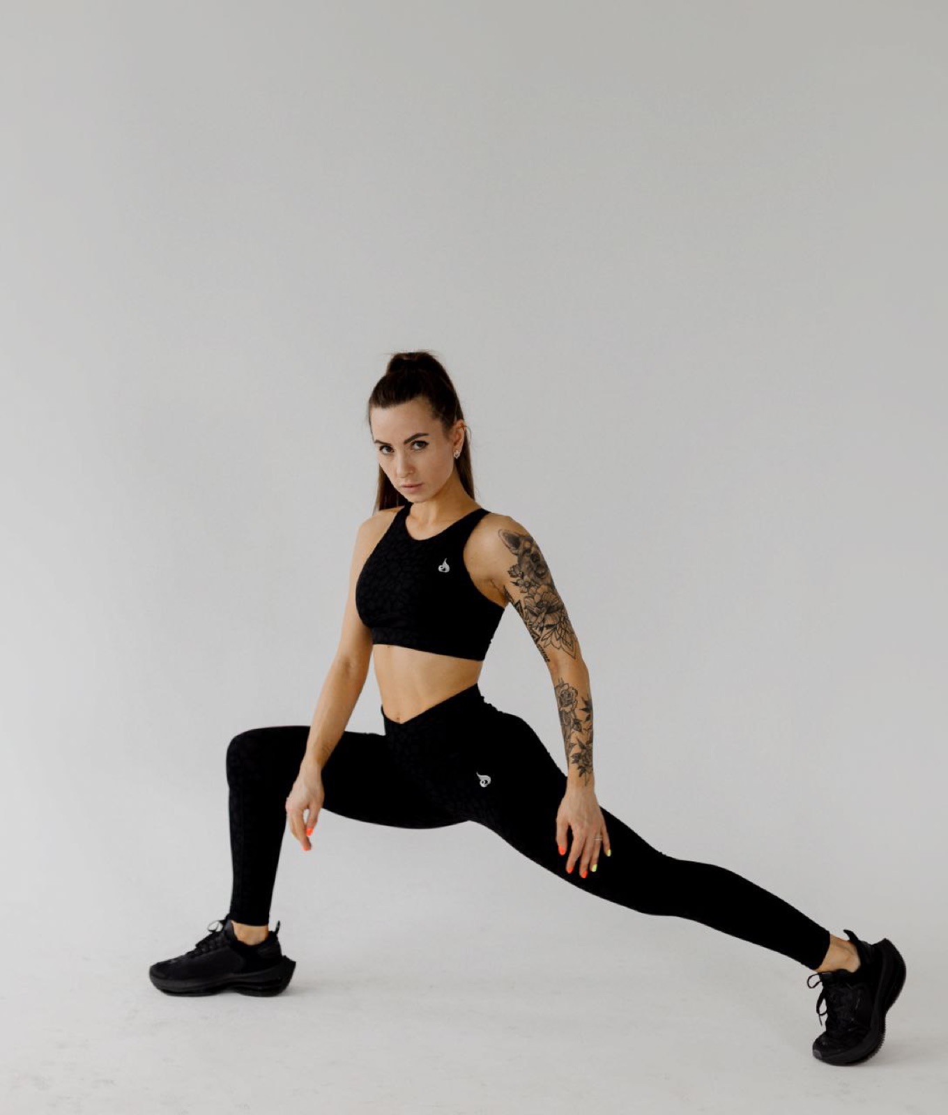 Kris training in the studio